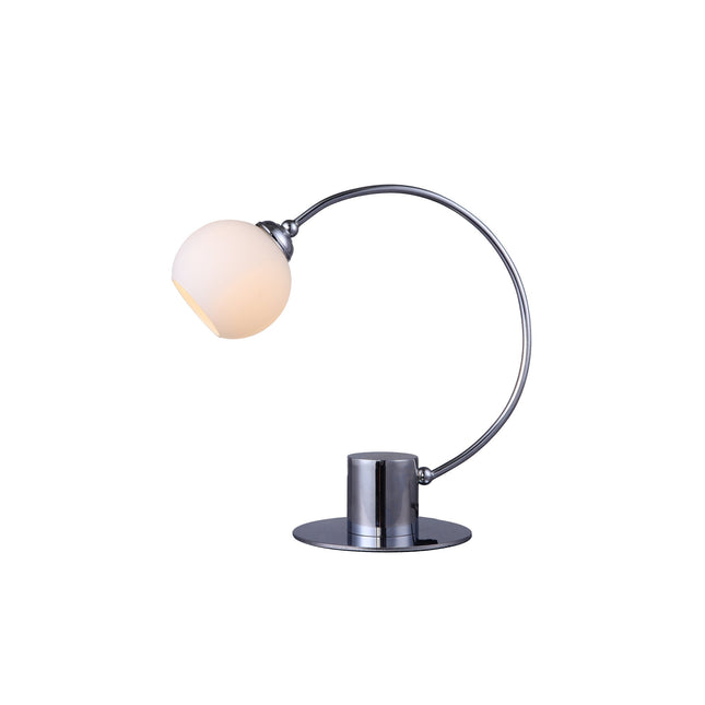 Penelope Touch Table Lamp Chrome and Antique Brass for Modern Decor.