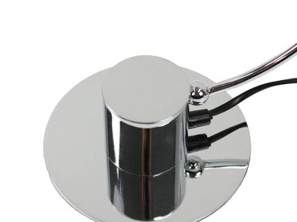 Penelope Touch Table Lamp Chrome and Antique Brass for Modern Decor.