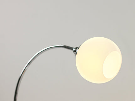 Penelope Touch Table Lamp Chrome and Antique Brass for Modern Decor.