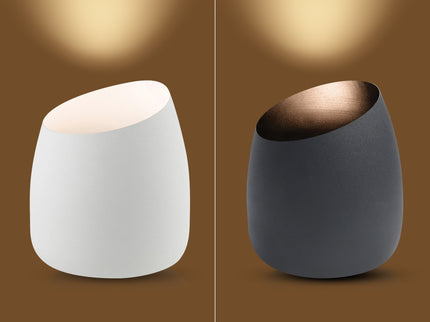 Chester Uplight Table Lamp Black White Stylish Modern Lighting.