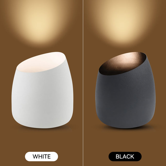 Chester Uplight Table Lamp Black White Stylish Modern Lighting.