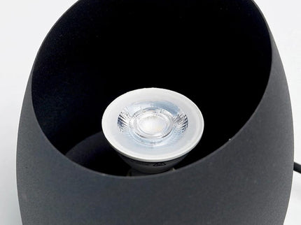 Chester Uplight Table Lamp Black White Stylish Modern Lighting.