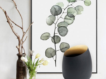 Chester Uplight Table Lamp Black White Stylish Modern Lighting.