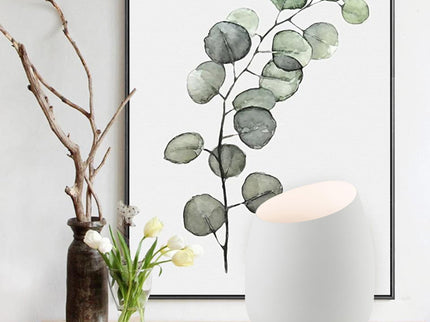 Chester Uplight Table Lamp Black White Stylish Modern Lighting.
