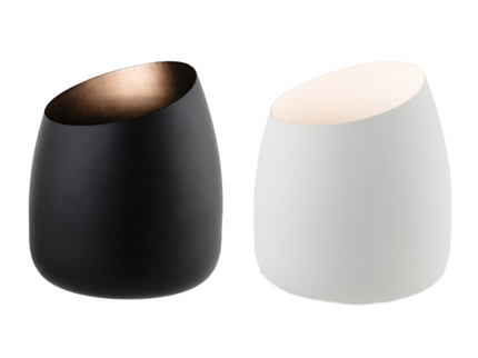 Chester Uplight Table Lamp Black White Stylish Modern Lighting.