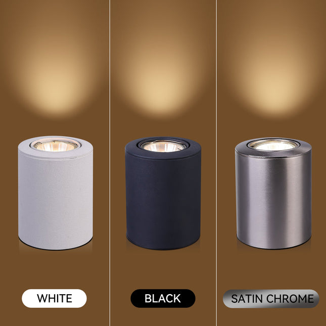 Zaro Table Light Black White Satin Chrome Modern Desk Lamp