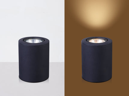 Zaro Table Light Black White Satin Chrome Modern Desk Lamp.