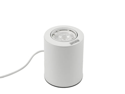 Zaro Table Light Black White Satin Chrome Modern Desk Lamp