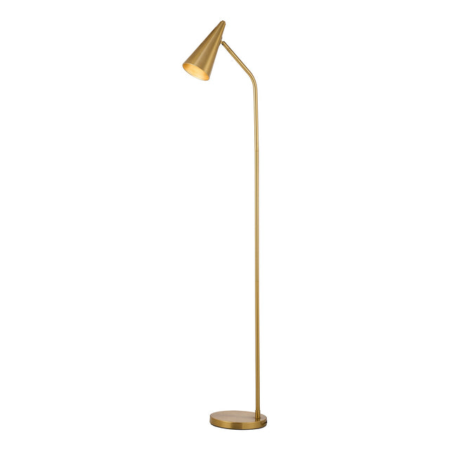 Isolde Floor Lamp with Adjustable Conical Shade for Modern Interiors.