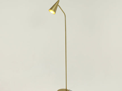Isolde Floor Lamp with Adjustable Conical Shade for Modern Interiors.