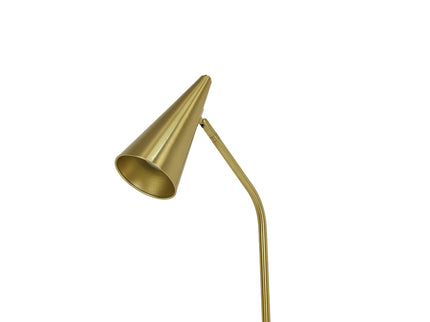Isolde Floor Lamp with Adjustable Conical Shade for Modern Interiors.