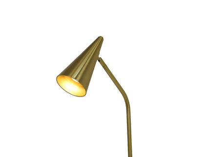 Isolde Floor Lamp with Adjustable Conical Shade for Modern Interiors.