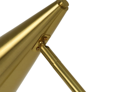 Isolde Floor Lamp with Adjustable Conical Shade for Modern Interiors.