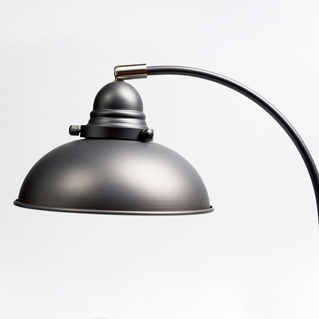 Manor Metal Table Lamp Weathered Brass Antique Copper or Chrome.
