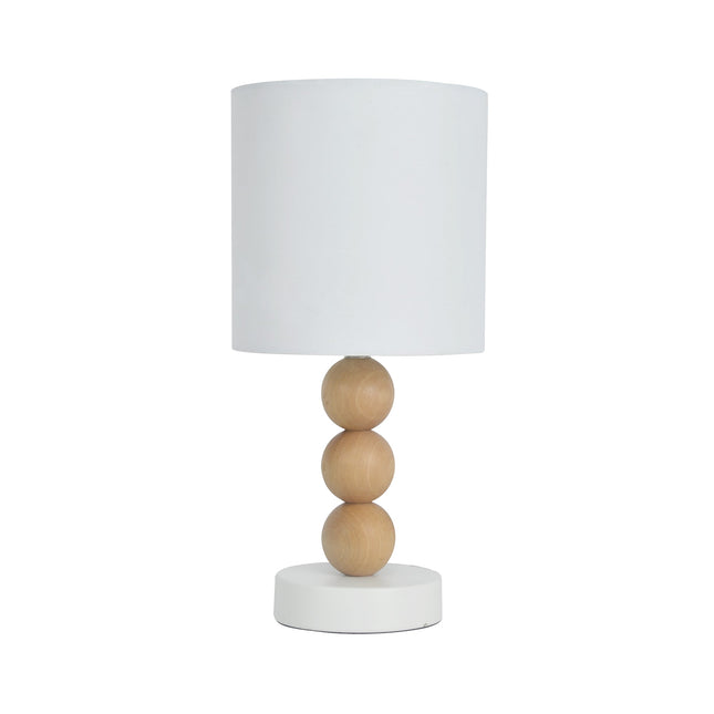 Cara Table Lamp Black White Modern Decorative Lighting for Home.