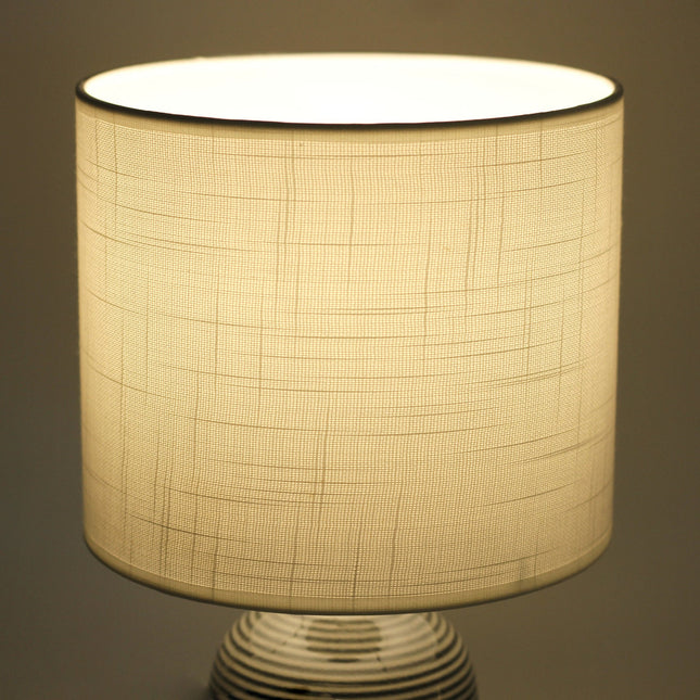 Botany Ceramic T L Set of 2 Stylish Modern Table Lamps for Home.