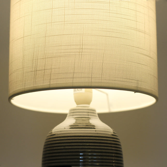 Botany Ceramic T L Set of 2 Stylish Modern Table Lamps for Home.