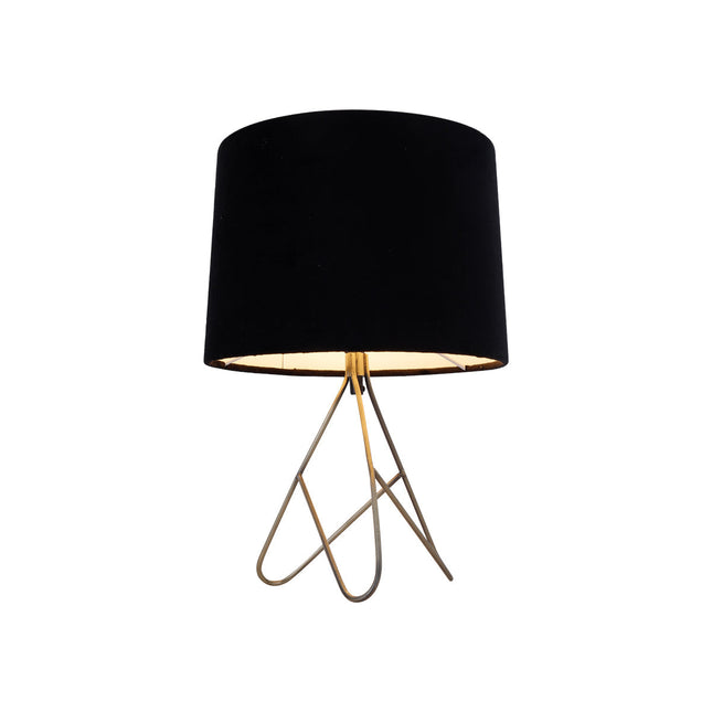 Belira Table Lamp Copper Antique Brass Modern Home Lighting.