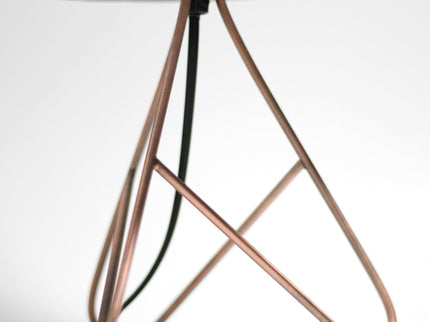 Belira Table Lamp Copper Antique Brass Modern Home Lighting.