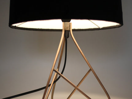 Belira Table Lamp Copper Antique Brass Modern Home Lighting.