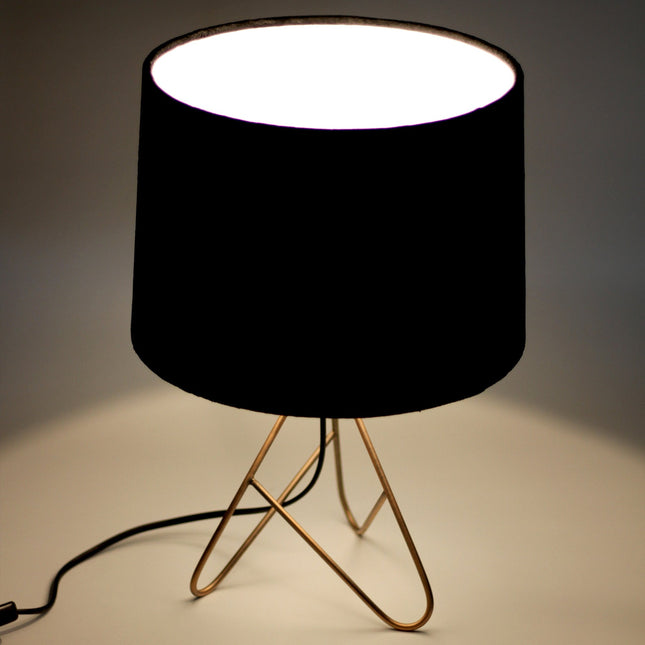 Belira Table Lamp Copper Antique Brass Modern Home Lighting.