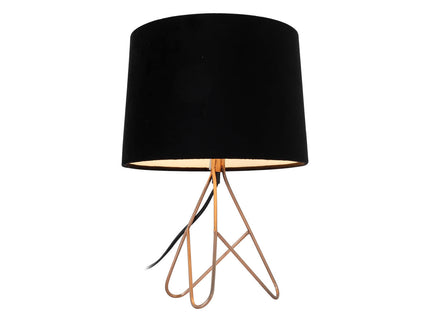 Belira Table Lamp Copper Antique Brass Modern Home Lighting.