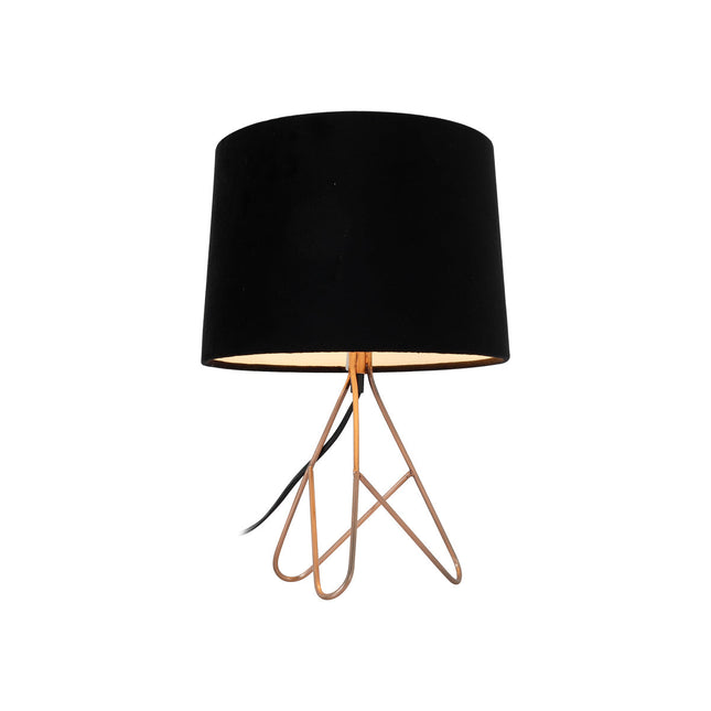 Belira Table Lamp Copper Antique Brass Modern Home Lighting.