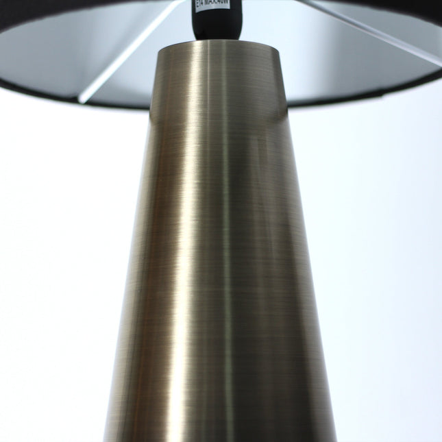 Tayla Touch Table Lamp White Black Modern Touch Lamp for Living Room.