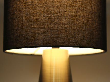Tayla Touch Table Lamp White Black Modern Touch Lamp for Living Room.