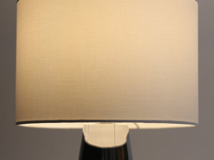 Tayla Touch Table Lamp White Black Modern Touch Lamp for Living Room.