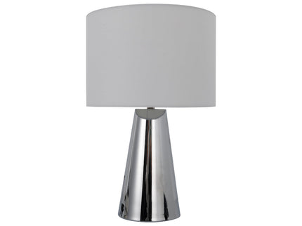 Tayla Touch Table Lamp White Black Modern Touch Lamp for Living Room.