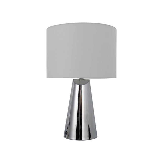 Tayla Touch Table Lamp White Black Modern Touch Lamp for Living Room.