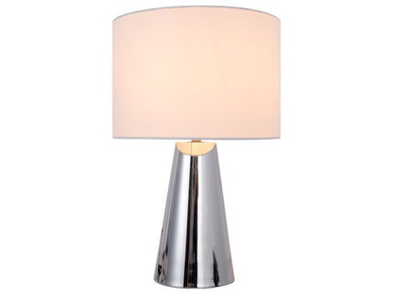 Tayla Touch Table Lamp White Black Modern Touch Lamp for Living Room.
