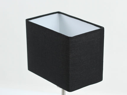 Set of 2 Pueblo Table Lamp White Black Modern Home Decor