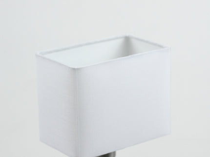 Set of 2 Pueblo Table Lamp White Black Modern Home Decor.