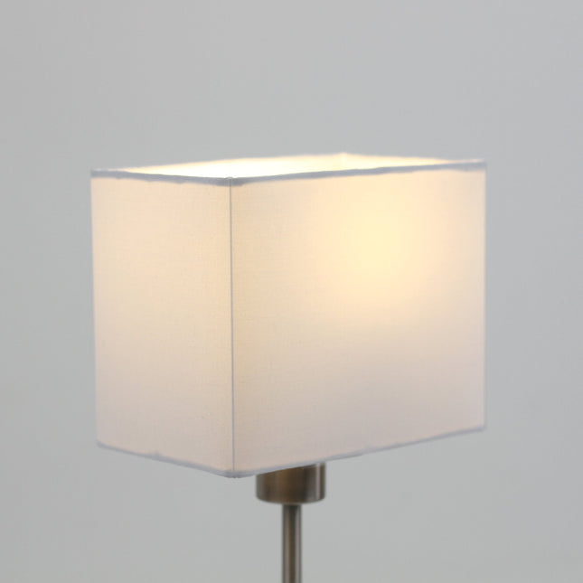 Set of 2 Pueblo Table Lamp White Black Modern Home Decor.