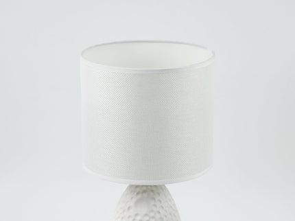 Hass Ceramic Table Lamp with Modern Geometric Design.