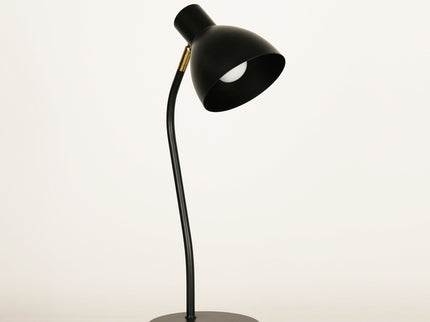 Eloise Touch Table Lamp Black Orange Modern Adjustable Lighting.