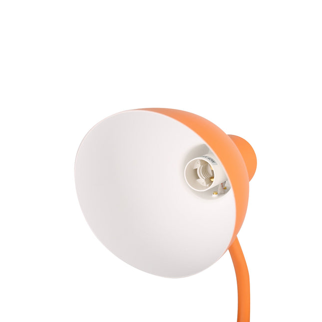 Eloise Touch Table Lamp Black Orange Modern Adjustable Lighting