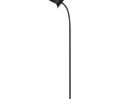 Peggy Adjustable Floor Lamp White Black Modern Reading Light.