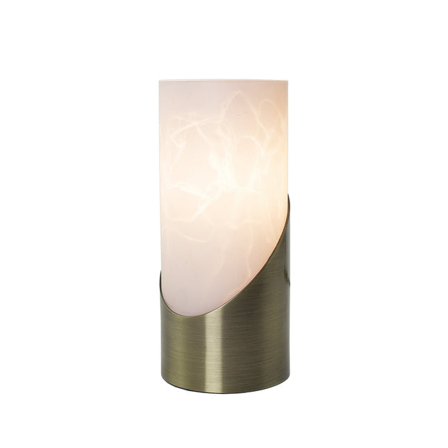 Marc Touch Table Lamp Antique Brass Satin Chrome Elegant Modern Light.