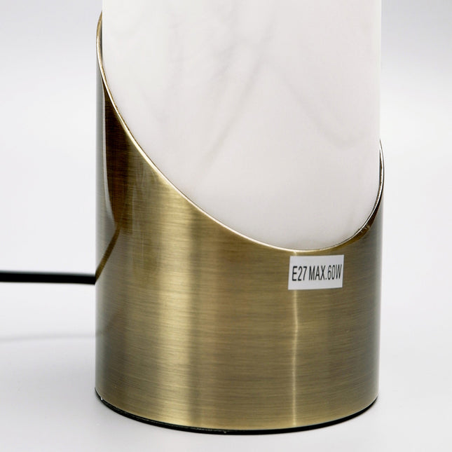 Marc Touch Table Lamp Antique Brass Satin Chrome Elegant Modern Light.