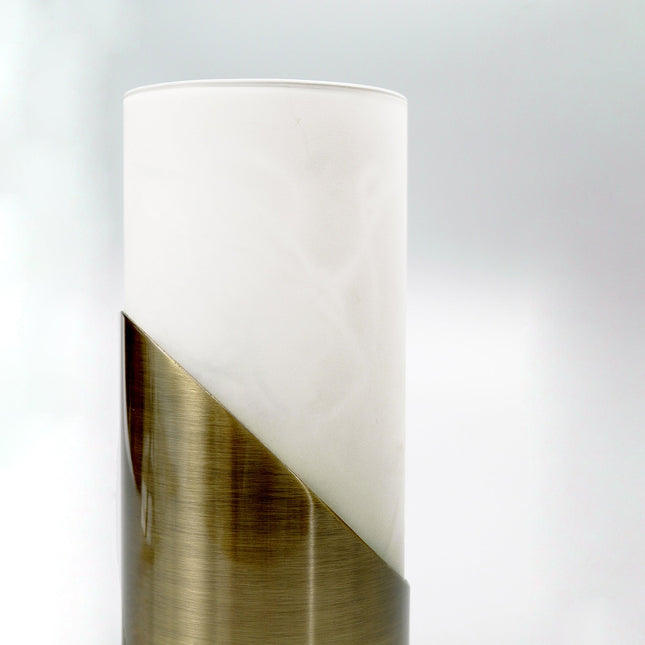 Marc Touch Table Lamp Antique Brass Satin Chrome Elegant Modern Light.