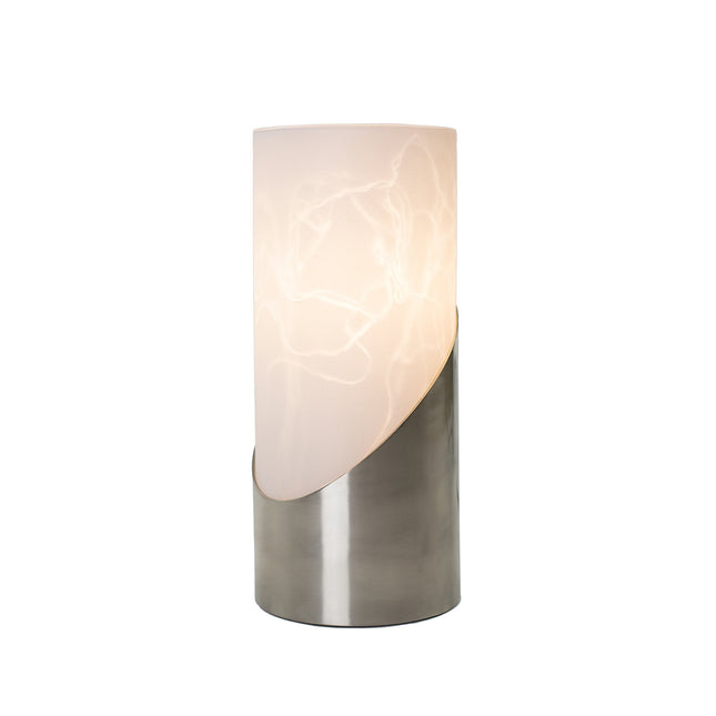 Marc Touch Table Lamp Antique Brass Satin Chrome Elegant Modern Light.