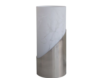 Marc Touch Table Lamp Antique Brass Satin Chrome Elegant Modern Light.