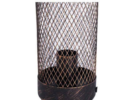Clara Touch Table Lamp Black Pink Mint Modern Industrial Light.