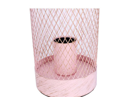 Clara Touch Table Lamp Black Pink Mint Modern Industrial Light.