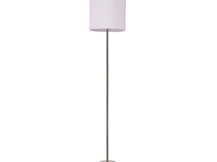 Wigwam Floor Lamp Modern Brass and Marble Base Light.
