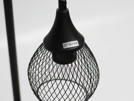 Lars Table Lamp Modern Industrial Design with Timber Accent.