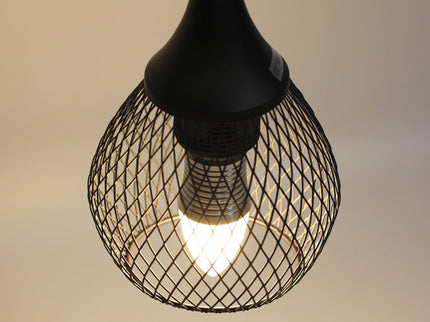 Lars Table Lamp Modern Industrial Design with Timber Accent.